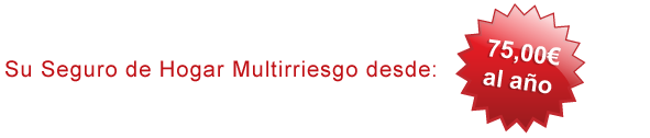 Oferta en seguro multirriesgo hogar Oferta en seguro multirriesgo hogar